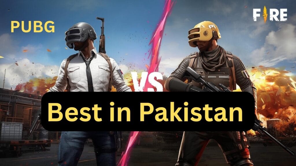 PUBG vs Free Fire: Which is Better for Pakistani Players?